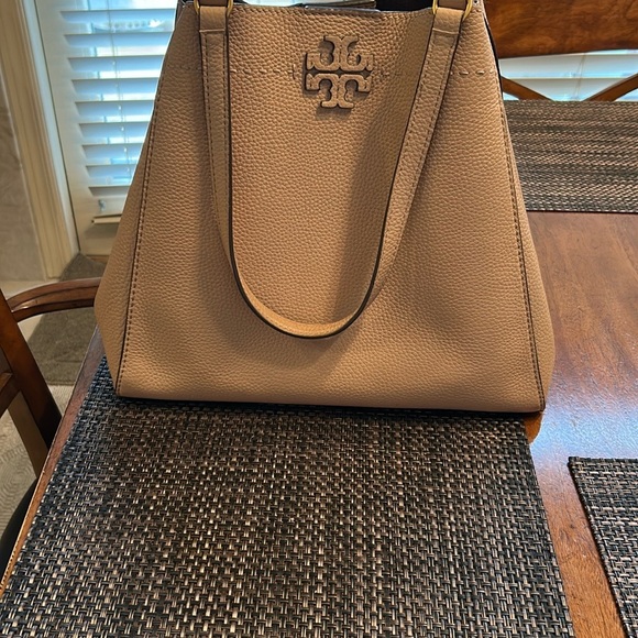 Tory Burch Tan Leather Women's Bag - Picture 8 of 10